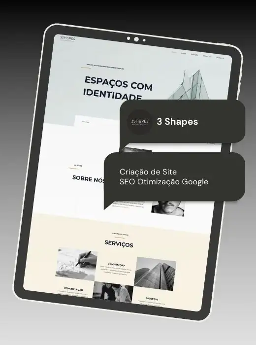 3 Shapes - Portefólio Webfarus