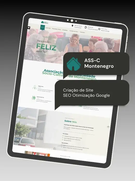 ASS-C Montenegro - Portefólio Webfarus