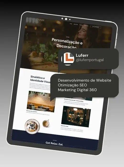 Luferr Online Shop - Portefólio Webfarus